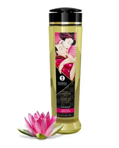 Huile de Massage Shunga Fleur de Lotus – 240 ml (copie)